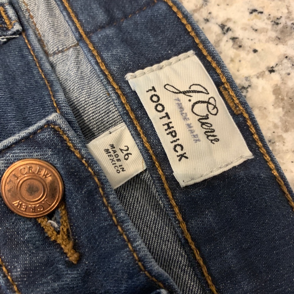 J-Crew Toothpick-Jean